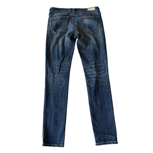 AG Adriano Goldschmied Jeans Womens 26 Stevie Ankle Slim Straight Distressed - Picture 3 of 11
